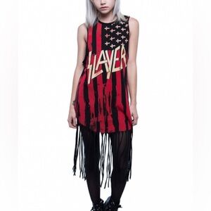 Iron Fist Slayer Fringe Muscle Tank